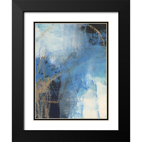 Deo II Black Modern Wood Framed Art Print with Double Matting by Jachimiec, Sue