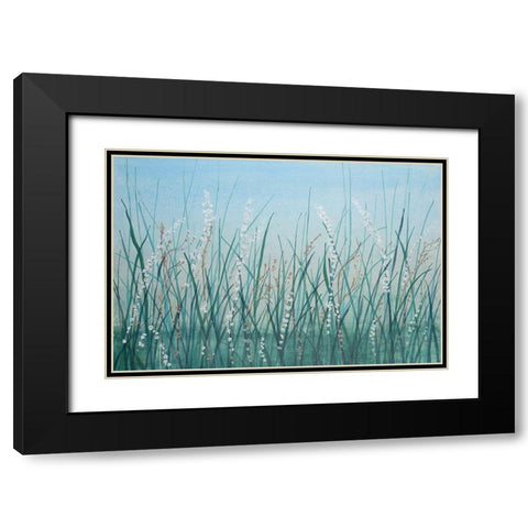 Tall Grass II Black Modern Wood Framed Art Print with Double Matting by OToole, Tim