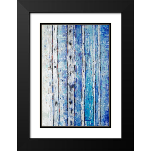 Between the Gap I Black Modern Wood Framed Art Print with Double Matting by OToole, Tim