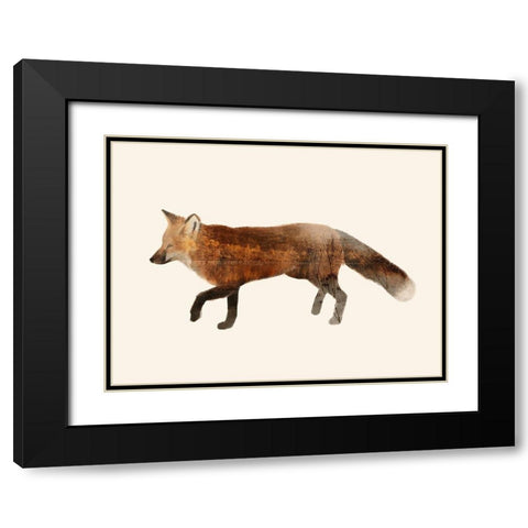 The Wilderness VI Black Modern Wood Framed Art Print with Double Matting by Barnes, Victoria