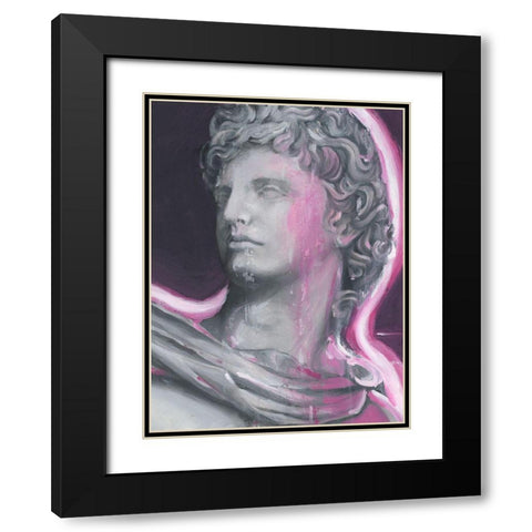 Pop Renaissance II Black Modern Wood Framed Art Print with Double Matting by Harper, Ethan