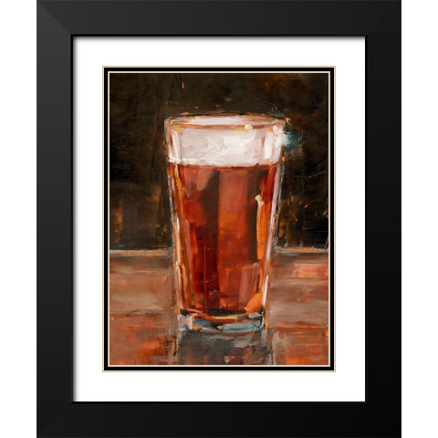 Another Round I Black Modern Wood Framed Art Print with Double Matting by Harper, Ethan