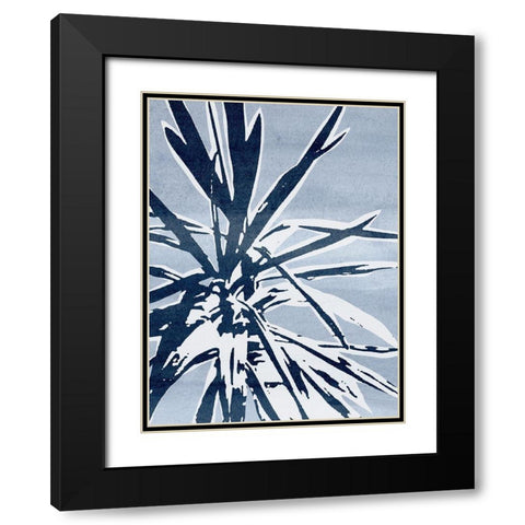 Plant Life I Black Modern Wood Framed Art Print with Double Matting by Warren, Annie