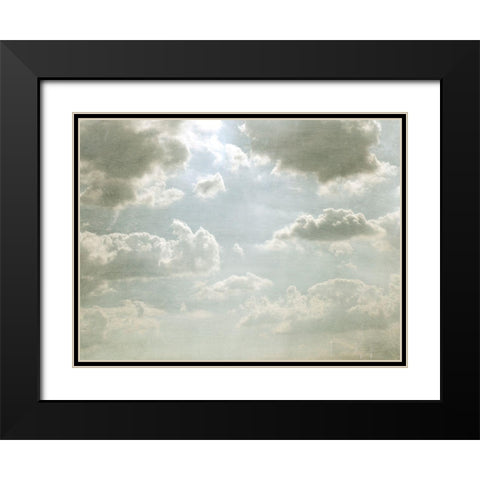 Sky Scrapers III Black Modern Wood Framed Art Print with Double Matting by Chandler, Sharon
