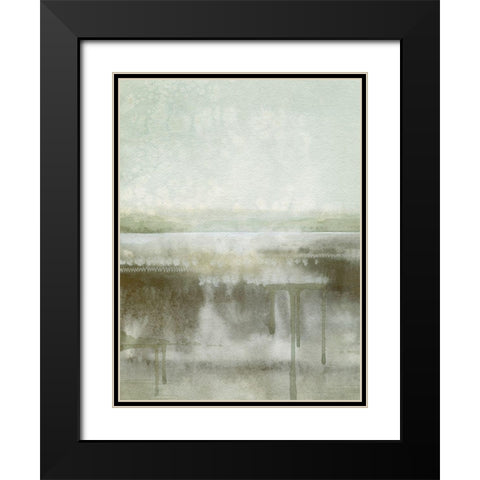 Wandering Terrain I Black Modern Wood Framed Art Print with Double Matting by Popp, Grace