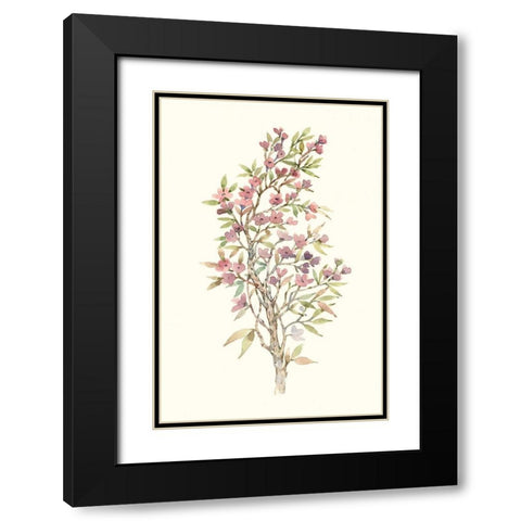 Twig Study I Black Modern Wood Framed Art Print with Double Matting by OToole, Tim