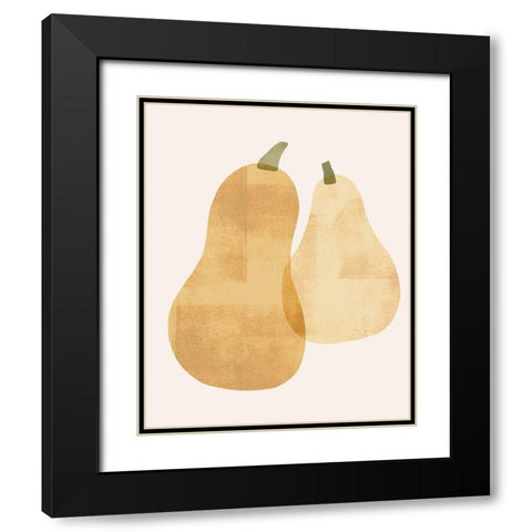 Organic Veg VI Black Modern Wood Framed Art Print with Double Matting by Barnes, Victoria