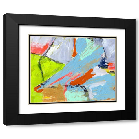 Fever Dream I Black Modern Wood Framed Art Print with Double Matting by Barnes, Victoria