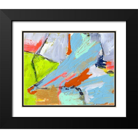 Fever Dream I Black Modern Wood Framed Art Print with Double Matting by Barnes, Victoria