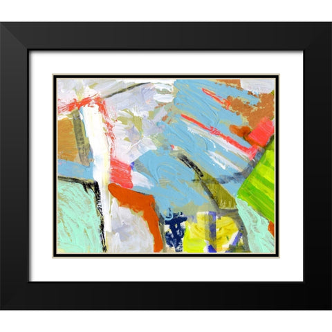 Fever Dream II Black Modern Wood Framed Art Print with Double Matting by Barnes, Victoria