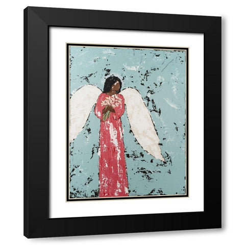 Earthly Angel I Black Modern Wood Framed Art Print with Double Matting by Reynolds, Jade