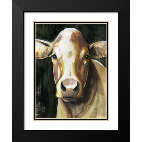 Sweet Eyes I Black Modern Wood Framed Art Print with Double Matting by Popp, Grace