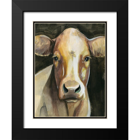 Sweet Eyes II Black Modern Wood Framed Art Print with Double Matting by Popp, Grace