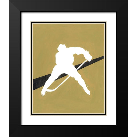 Its All About the Game VIII Black Modern Wood Framed Art Print with Double Matting by Moore, Regina