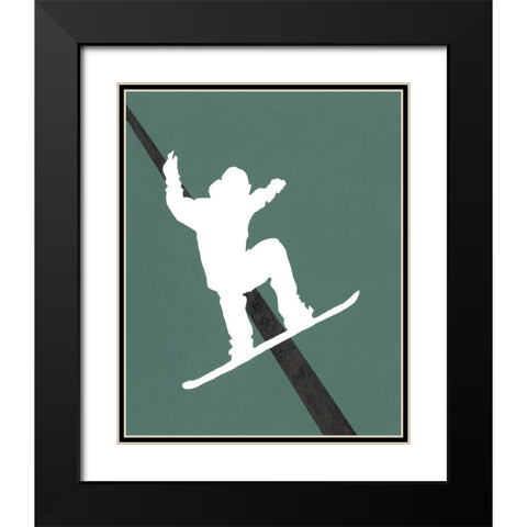 Its All About the Game XII Black Modern Wood Framed Art Print with Double Matting by Moore, Regina