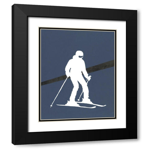 Its All About the Game XIV Black Modern Wood Framed Art Print with Double Matting by Moore, Regina