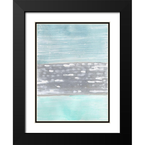 Hydrusphere I Black Modern Wood Framed Art Print with Double Matting by Lam, Vanna