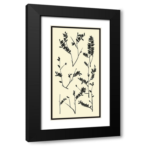 Feeling Wild I Black Modern Wood Framed Art Print with Double Matting by Wang, Melissa