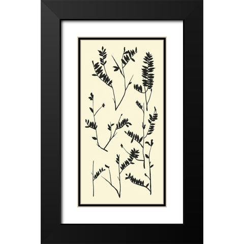 Feeling Wild I Black Modern Wood Framed Art Print with Double Matting by Wang, Melissa