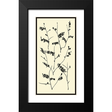 Feeling Wild II Black Modern Wood Framed Art Print with Double Matting by Wang, Melissa