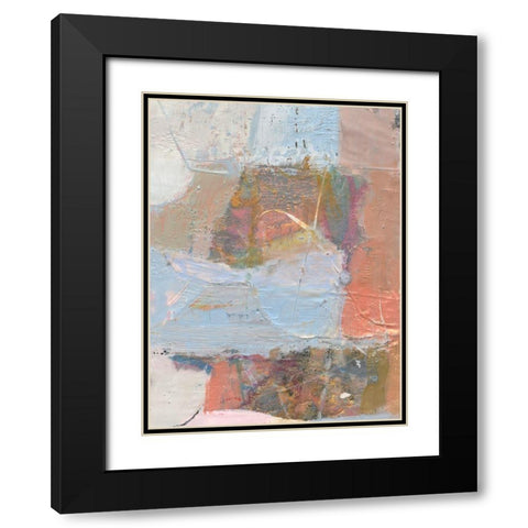 Minim III Black Modern Wood Framed Art Print with Double Matting by Jachimiec, Sue