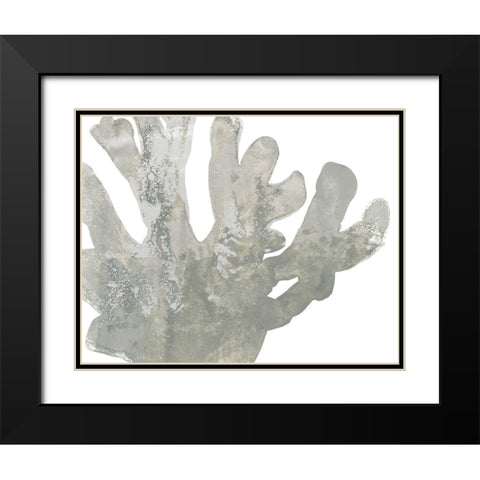 Stone Macro Coral I Black Modern Wood Framed Art Print with Double Matting by Vess, June Erica