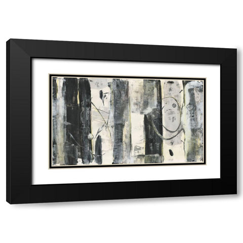 Standing Tall II Black Modern Wood Framed Art Print with Double Matting by Combs, Joyce