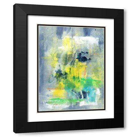 Sweet Things I Black Modern Wood Framed Art Print with Double Matting by Combs, Joyce