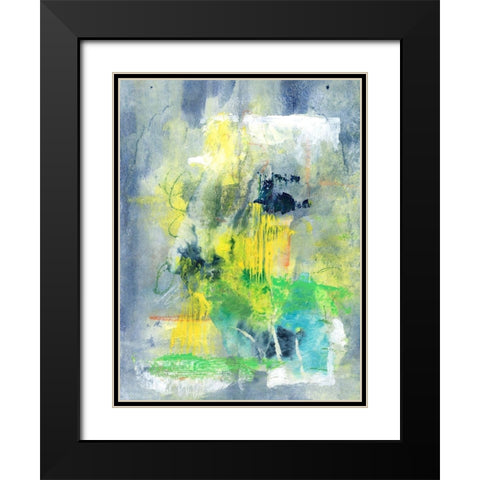 Sweet Things I Black Modern Wood Framed Art Print with Double Matting by Combs, Joyce