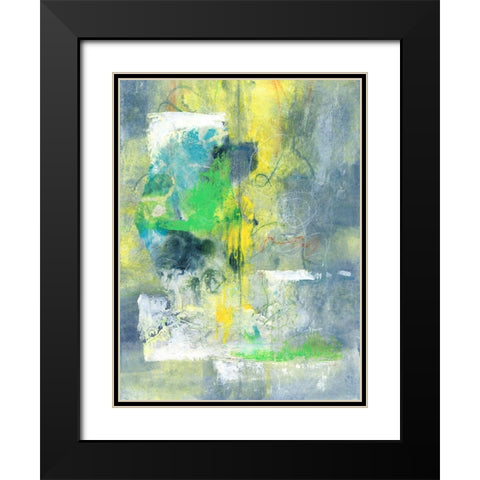 Sweet Things II Black Modern Wood Framed Art Print with Double Matting by Combs, Joyce