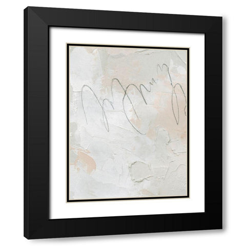 Twitch II Black Modern Wood Framed Art Print with Double Matting by Caroline, Emma