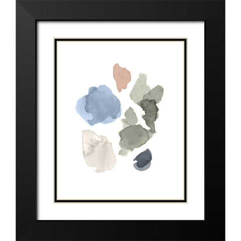 Fresh Start II Black Modern Wood Framed Art Print with Double Matting by Caroline, Emma