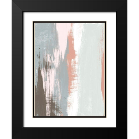 Sandstone Peel I Black Modern Wood Framed Art Print with Double Matting by Vess, June Erica