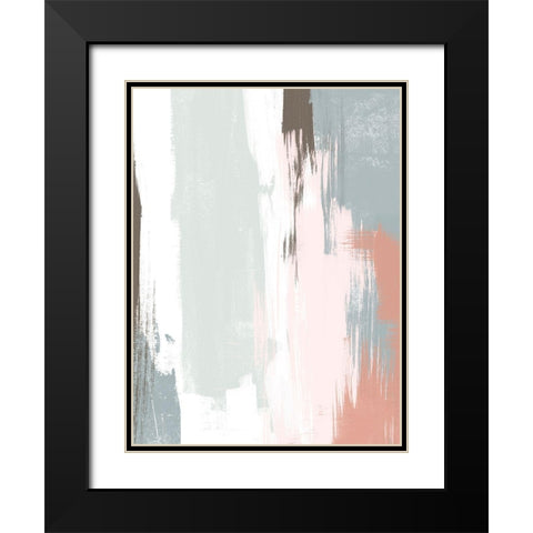 Sandstone Peel III Black Modern Wood Framed Art Print with Double Matting by Vess, June Erica