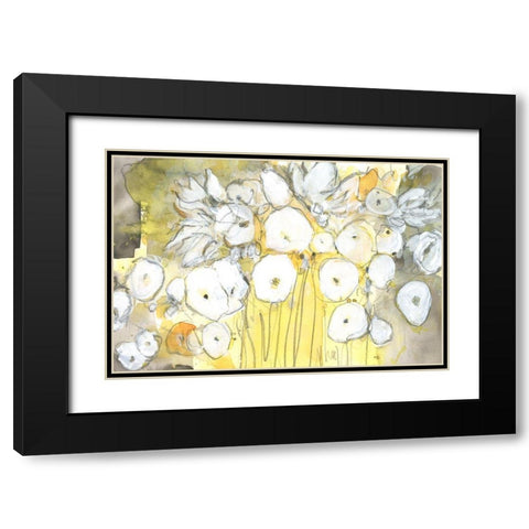 Heirloom Treasure II Black Modern Wood Framed Art Print with Double Matting by Dixon, Samuel
