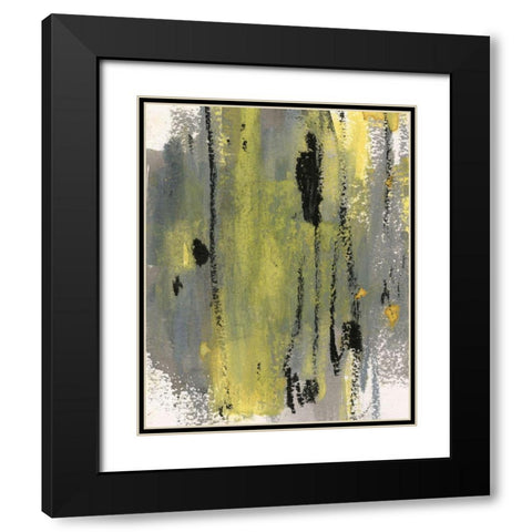Loft Pastel II Black Modern Wood Framed Art Print with Double Matting by Dixon, Samuel