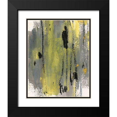Loft Pastel II Black Modern Wood Framed Art Print with Double Matting by Dixon, Samuel