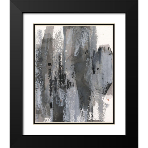 Loft Pastel III Black Modern Wood Framed Art Print with Double Matting by Dixon, Samuel