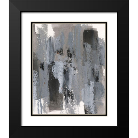 Loft Pastel IV Black Modern Wood Framed Art Print with Double Matting by Dixon, Samuel
