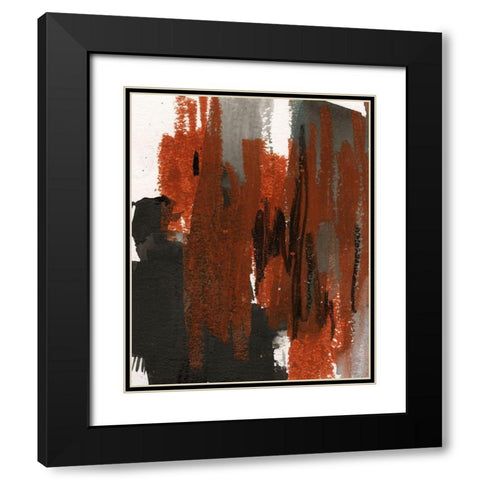 Loft Pastel VI Black Modern Wood Framed Art Print with Double Matting by Dixon, Samuel
