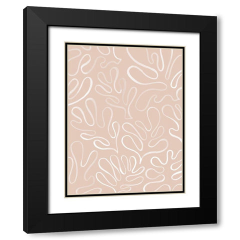 Matisse Pieces IV Black Modern Wood Framed Art Print with Double Matting by Popp, Grace