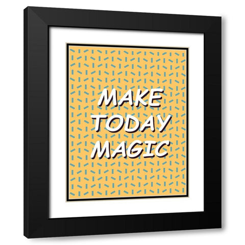 Shining Day I Black Modern Wood Framed Art Print with Double Matting by Wang, Melissa