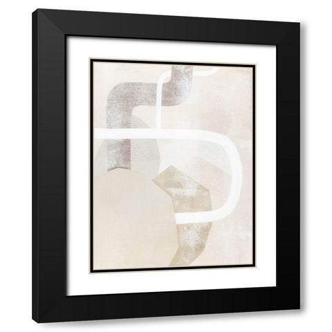 Quiet Affection I Black Modern Wood Framed Art Print with Double Matting by Popp, Grace