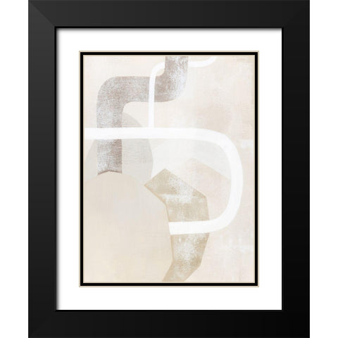 Quiet Affection I Black Modern Wood Framed Art Print with Double Matting by Popp, Grace