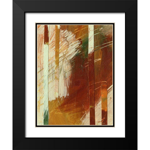 Wheaten I Black Modern Wood Framed Art Print with Double Matting by Moore, Regina