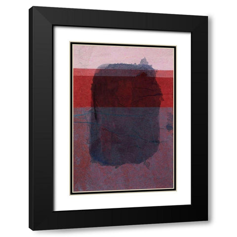 Remembering Rothko I Black Modern Wood Framed Art Print with Double Matting by Delamater, Rob