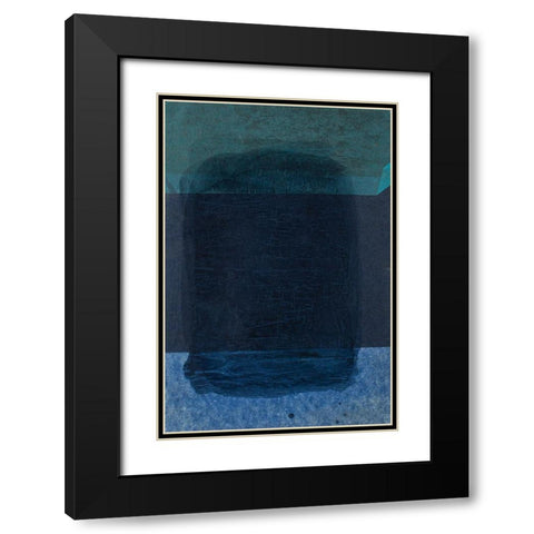 Remembering Rothko II Black Modern Wood Framed Art Print with Double Matting by Delamater, Rob