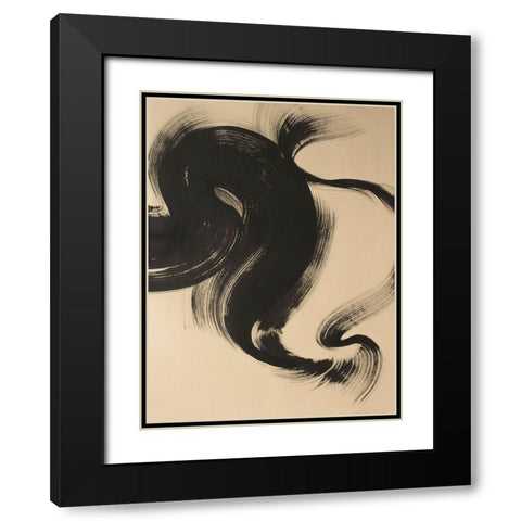 Sea Change II Black Modern Wood Framed Art Print with Double Matting by Delamater, Rob