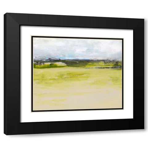 From the Terrace IV Black Modern Wood Framed Art Print with Double Matting by Gordon, Sharon