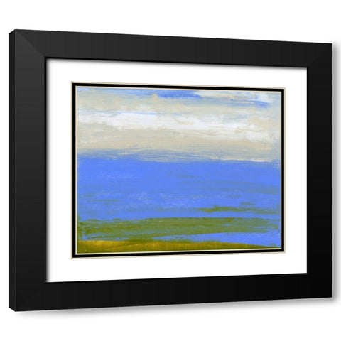 North Fork I Black Modern Wood Framed Art Print with Double Matting by Gordon, Sharon